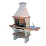 Brick Barbecue with Stainless Steel Sink AV2710F