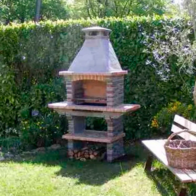barbecue vertical pierre en ligne pr4020f