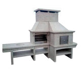 Granite Barbecue with Pizza Oven GR65F