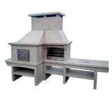 Granite Barbecue with Pizza Oven GR65F
