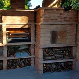 Concrete Barbecue with Wood Oven AV280F