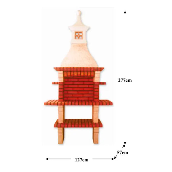 barbecue en brique ar8940f