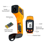thermometre infrarouge pour four a bois ac09f