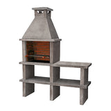Stone barbecue with worktop AV140RF