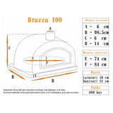 four a pizza et pain bois brazza