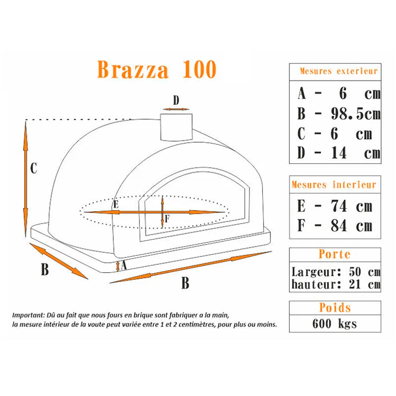 four a pizza et pain bois brazza