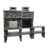 Concrete Barbecue with Wood Oven AV280F