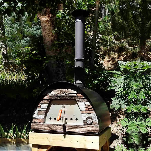 cheminee inox anthracite maximus 100cm ac76f