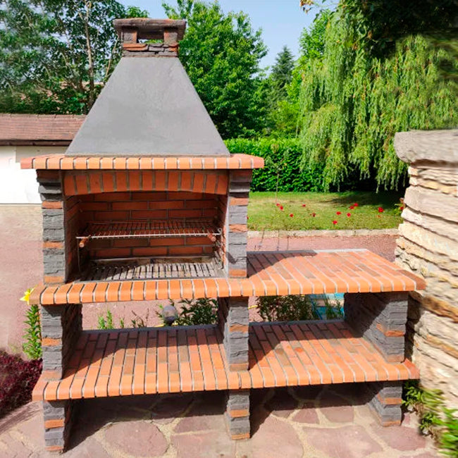 barbecue fixe en pierre impexfire pr4220f