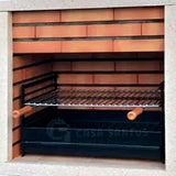 Contemporary Barbecue with Oven and Sink CS6140F