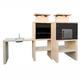Contemporary Barbecue with Oven and Sink CS6140F