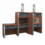 Stone Barbecue with Oven and Sink CS3070F
