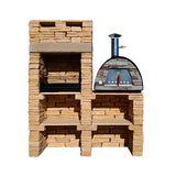 Mediterranean Barbecue with Oven MAXIMUS FB013F