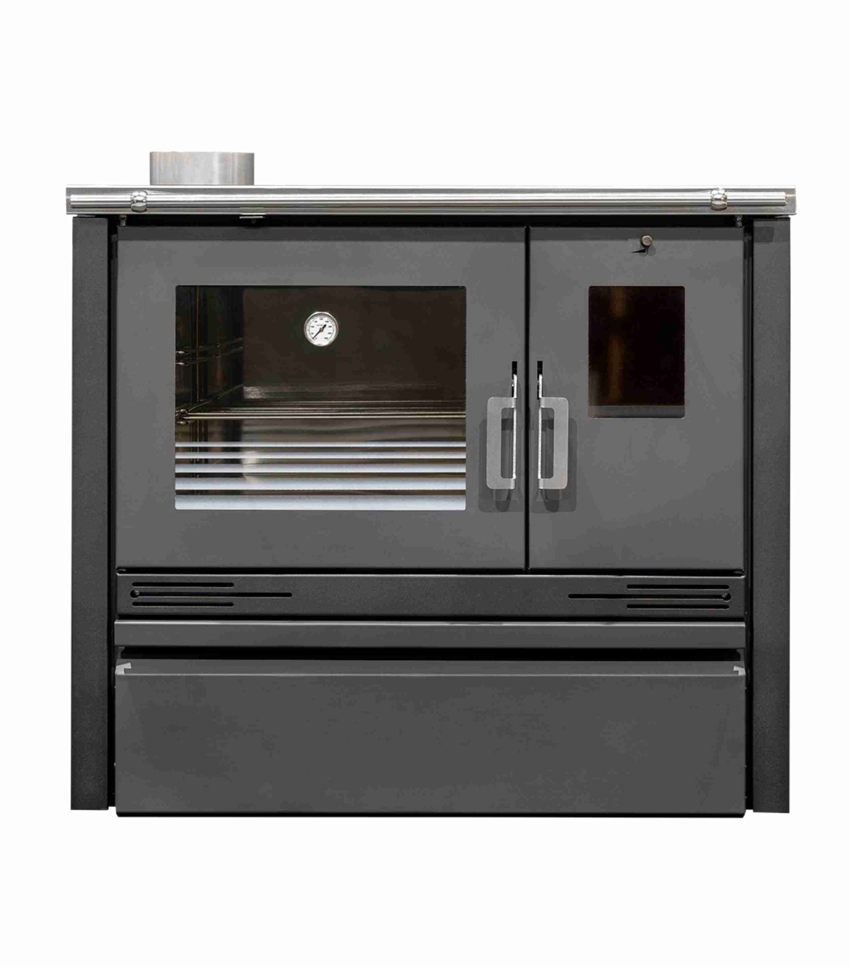 cuisiniere a bois moderne moliere pf001f