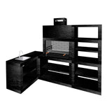 Modern corner barbecue AV14B