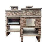 Concrete Barbecue with Wood Oven AV285F