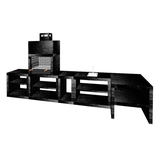 Modern Barbecue with Oven MAXIMUS 100 cm AV110M
