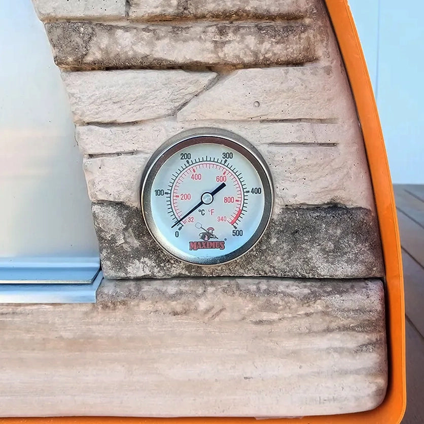 thermometre pour four a bois 15 cm ac27f