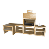 Modern Barbecue with MAXIMUS 100 cm AV115M