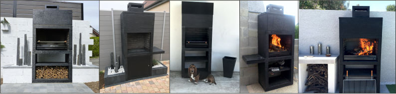 Modern Cast Stone Barbecue Simple Modern Cast Stone Barbecue Simple