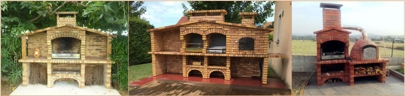 Mediterranean Brick Barbecue