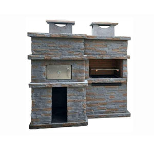Stone Barbecue with Oven