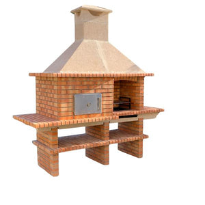Brick Barbecue with Oven
