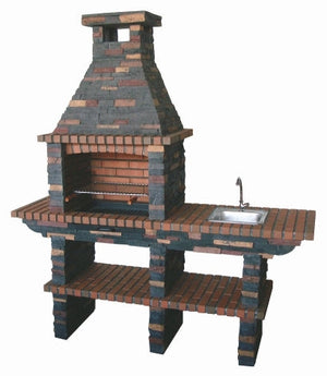 Stone Barbecue with Sink
