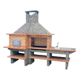 AV357F Brick Bread Oven and Barbecue