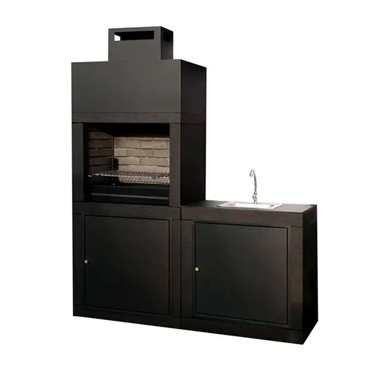 Modern Barbecue with Sink AV40M