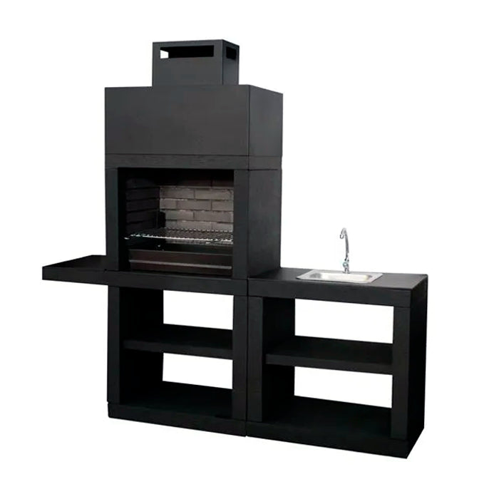 Modern Barbecue with Sink AV45M