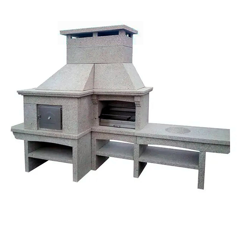 Granite Barbecue with Pizza Oven GR65F