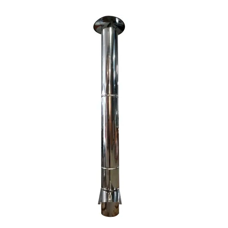 cheminee inox 100cm pour maximus 100cm ac58f