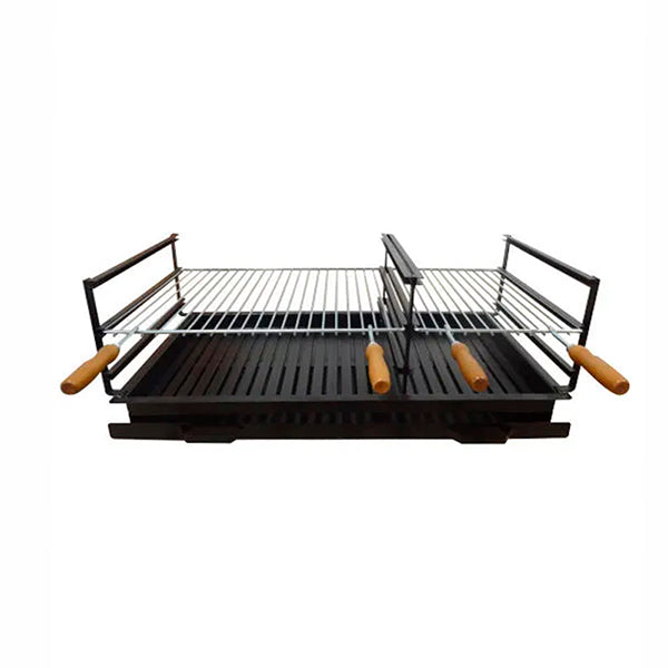 grilloir encastrable en fer 88x44 ac44f
