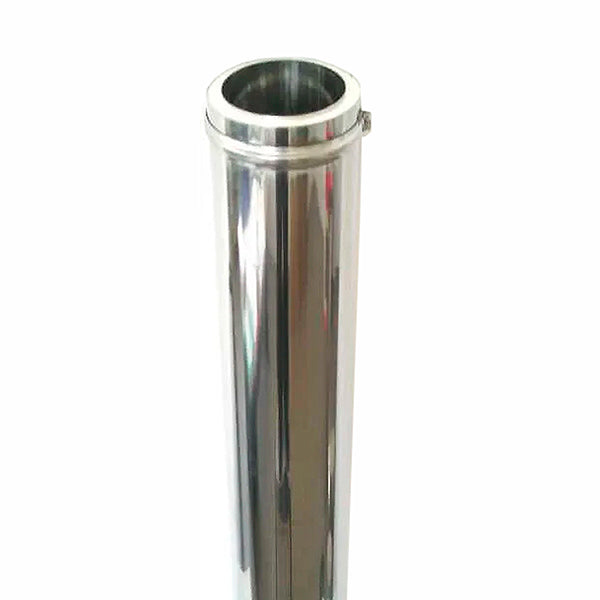 cheminee inox isolee 100cm ac53f