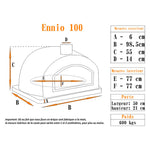 four a bois ennio 100cm