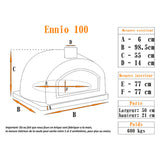four a bois ennio 100cm