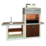 Contemporary Modern Barbecue with Sink PG2022M