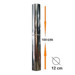 tube de cheminee inox pour maximus 100cm ac71f