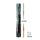 tube en inox 100cm pour four a bois maximus prime 70cm ac72f