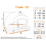 four a bois flamma