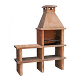 Stone barbecue with worktop AV140RF