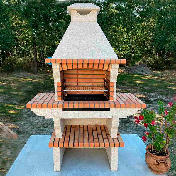 Barbecue AV1010F installé