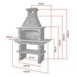 barbecue en pierre simple cs2040f