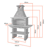 barbecue en pierre simple cs2040f