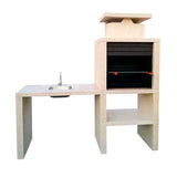 Barbecue with Contemporary Sink CS6090F