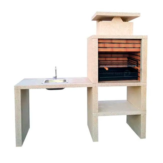 Barbecue with Contemporary Sink CS6090F