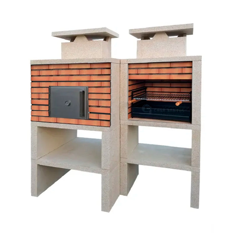 Contemporary Barbecue with Oven CS6120F