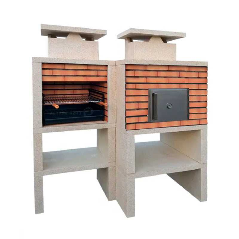 Contemporary Barbecue with Oven CS6120F