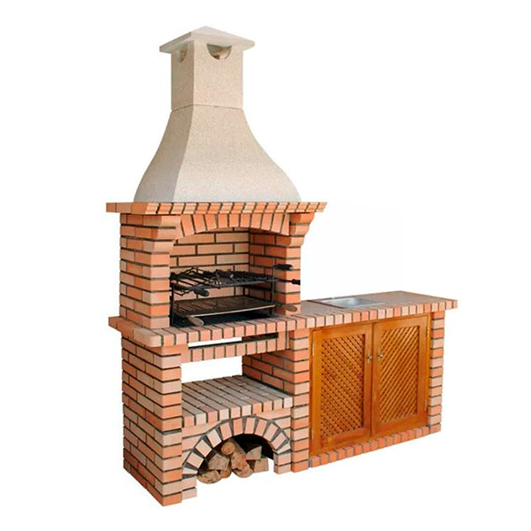 Barbecue Brique de Jardin avec évier 